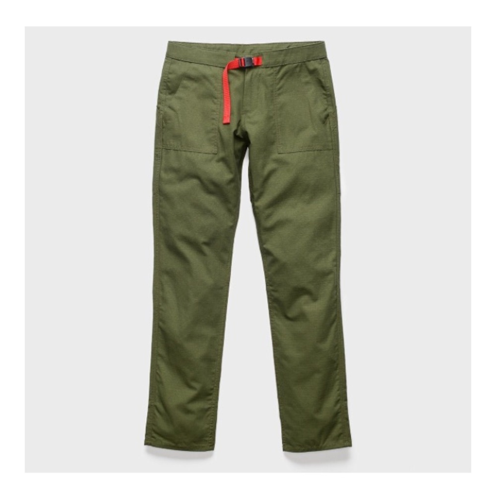 topo designs women's mountain pants. khaki.